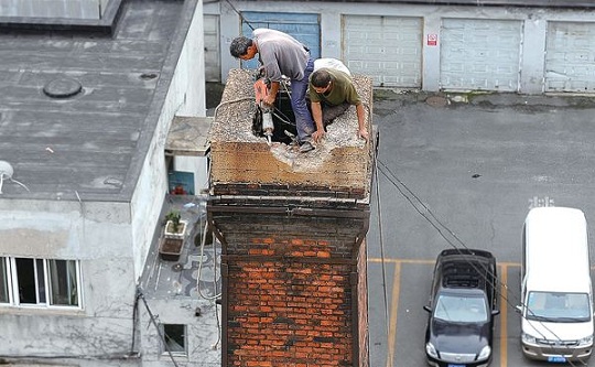 河南烟囱拆除施工技术：