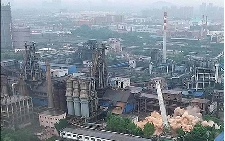 昆明废弃烟囱爆破拆除方案