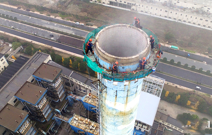 烟囱拆除前对烟囱检测的标准：