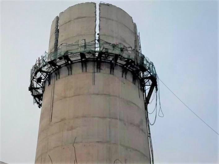 江苏水泥烟囱拆除的几种方案