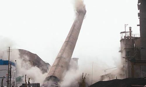 烟囱拆除安全施工要求及工序