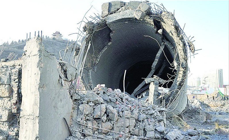 烟囱拆除的资质及常见烟囱拆除的方式