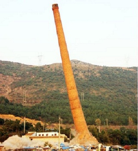 烟囱拆除-废弃“老烟囱”拆除促发展