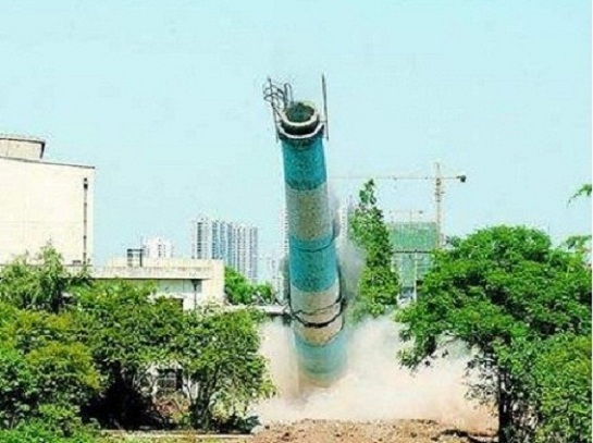 昆明烟囱爆破-烟囱爆破拆除应具备的各种条件
