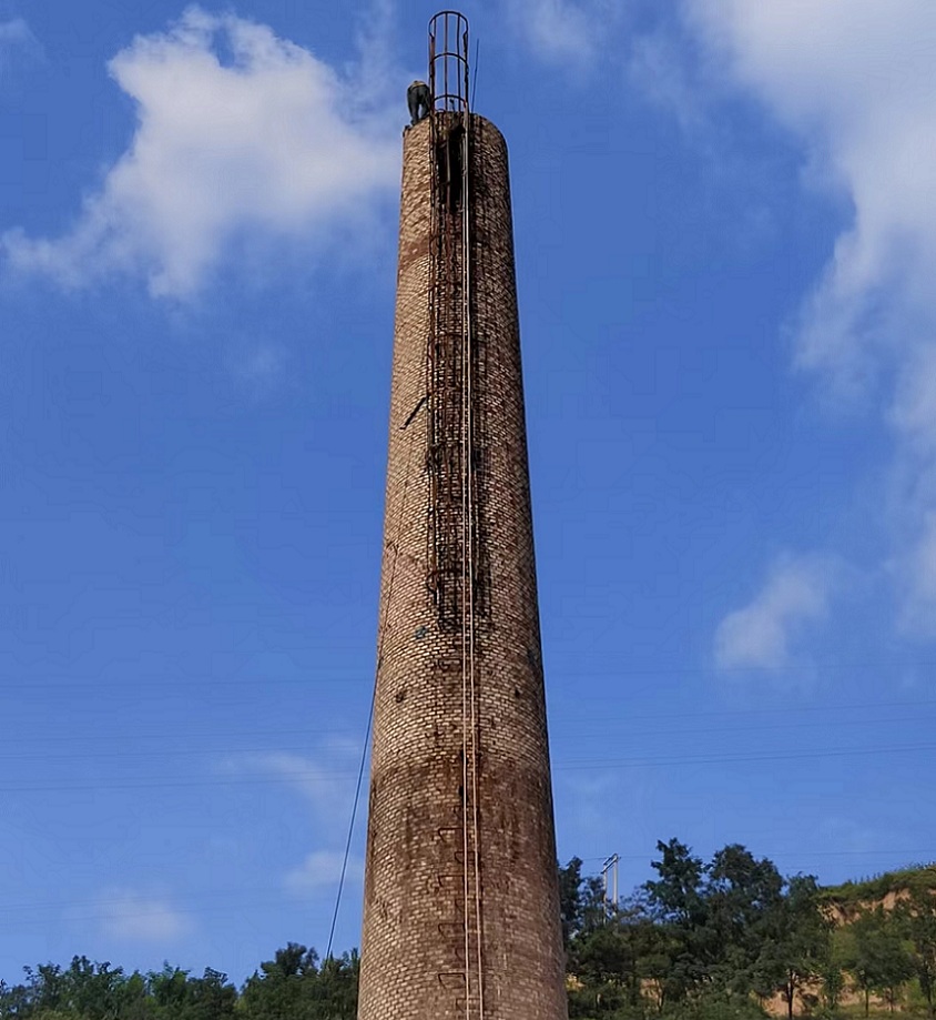 烟囱拆除施工技巧方法及安全保证措施