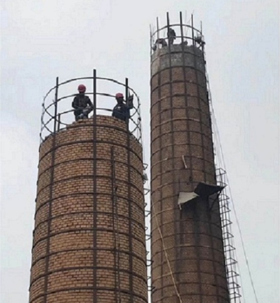 福清废弃烟囱拆除-裂缝烟囱怎么安全拆除？