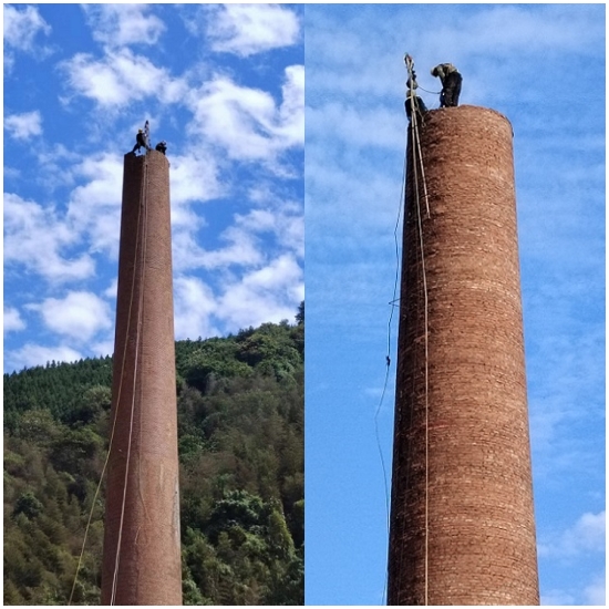 河南烟囱拆除公司的施工工艺及步骤[服务资讯]