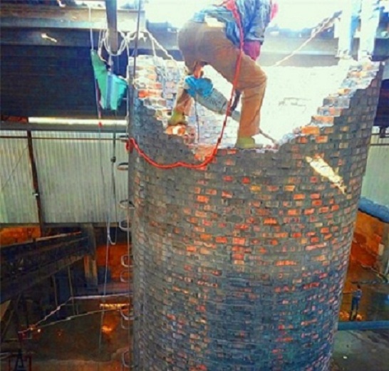 昆明拆烟囱-废弃砖烟囱拆除的注意要点