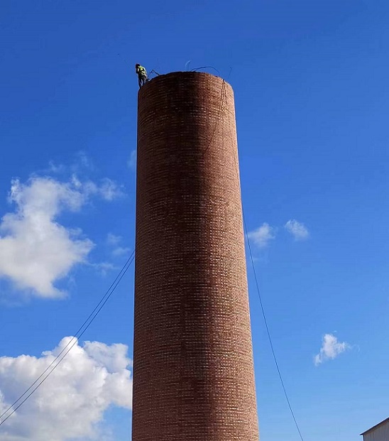 潍坊烟囱拆除-烟囱人工拆除施工步骤