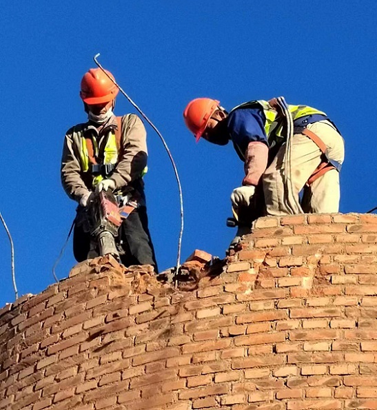 昆明烟囱拆除公司施工方案及其安全保证措施