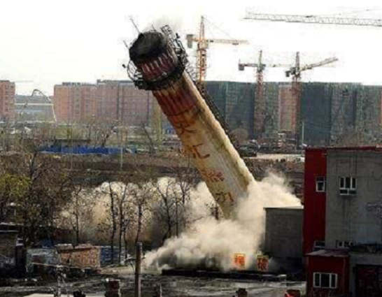 烟囱拆除公司介绍烟囱定向拆除专业技能