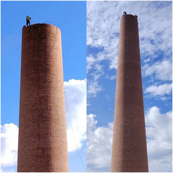 南昌烟囱人工拆除公司：安全高效，让烟囱消失无痕