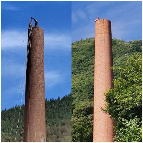 昆明烟囱拆除公司：专业技术，实力见证，案例分享