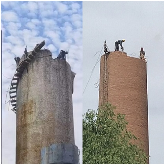 昆明烟囱拆除公司：专业高效，为您打造安全无忧的服务！