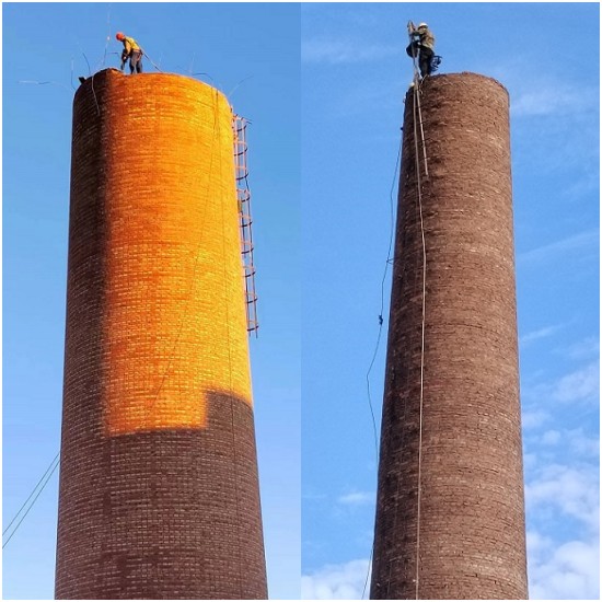 昆明拆除烟囱公司丰富的拆除经验，专业的安全拆除