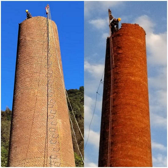 昆明拆除烟囱公司：高效环保，提高拆除效率和安全性