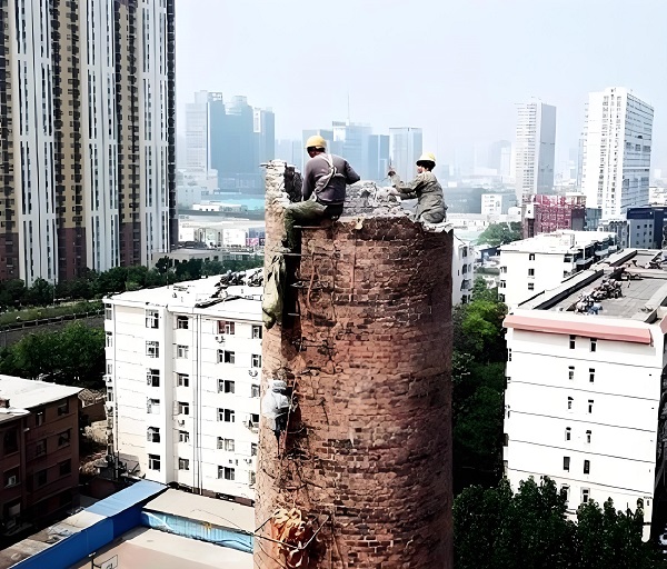 烟囱拆除：环保先行，守护我们的蓝天